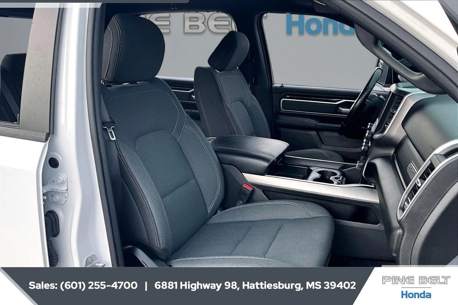 Used 2022 Bright White Clearcoat Ram Big Horn image 6
