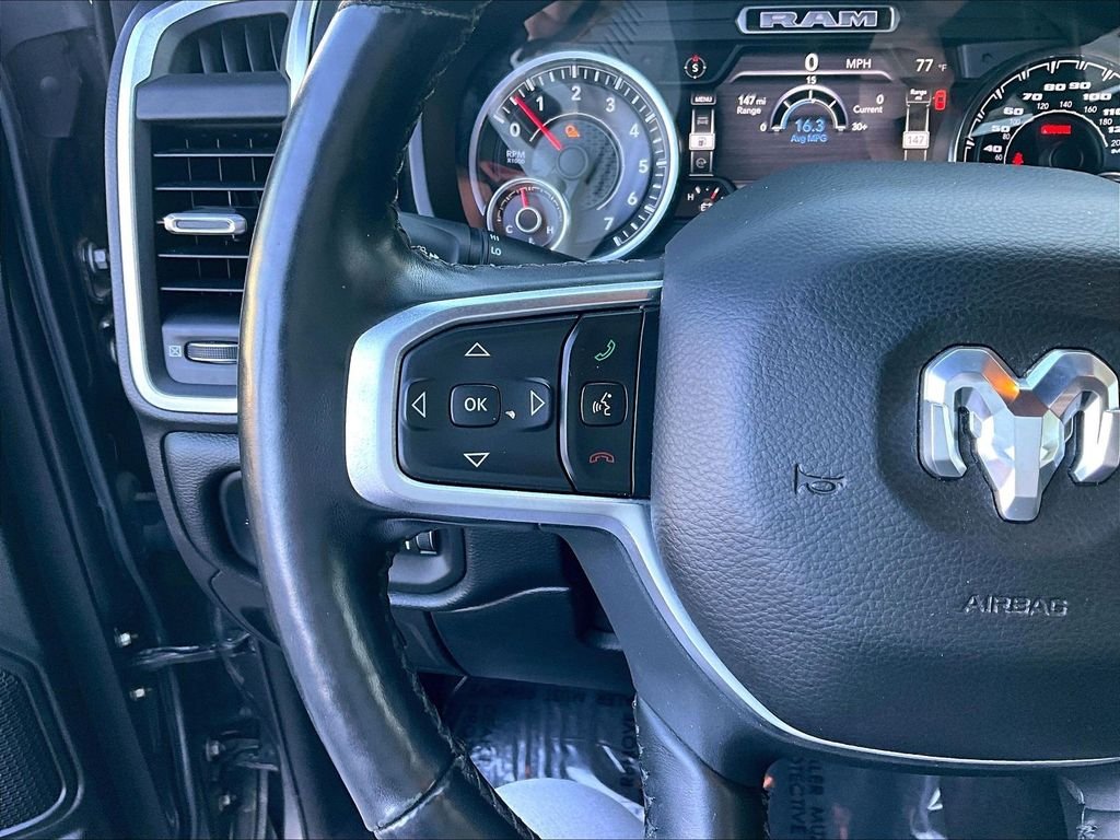 Used 2019 Granite Crystal Metallic Clearcoat Ram Big Horn/Lone Star image 22