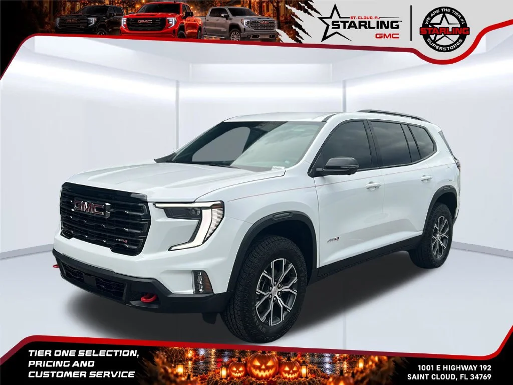 New 2026 Summit White GMC AT4 image 1