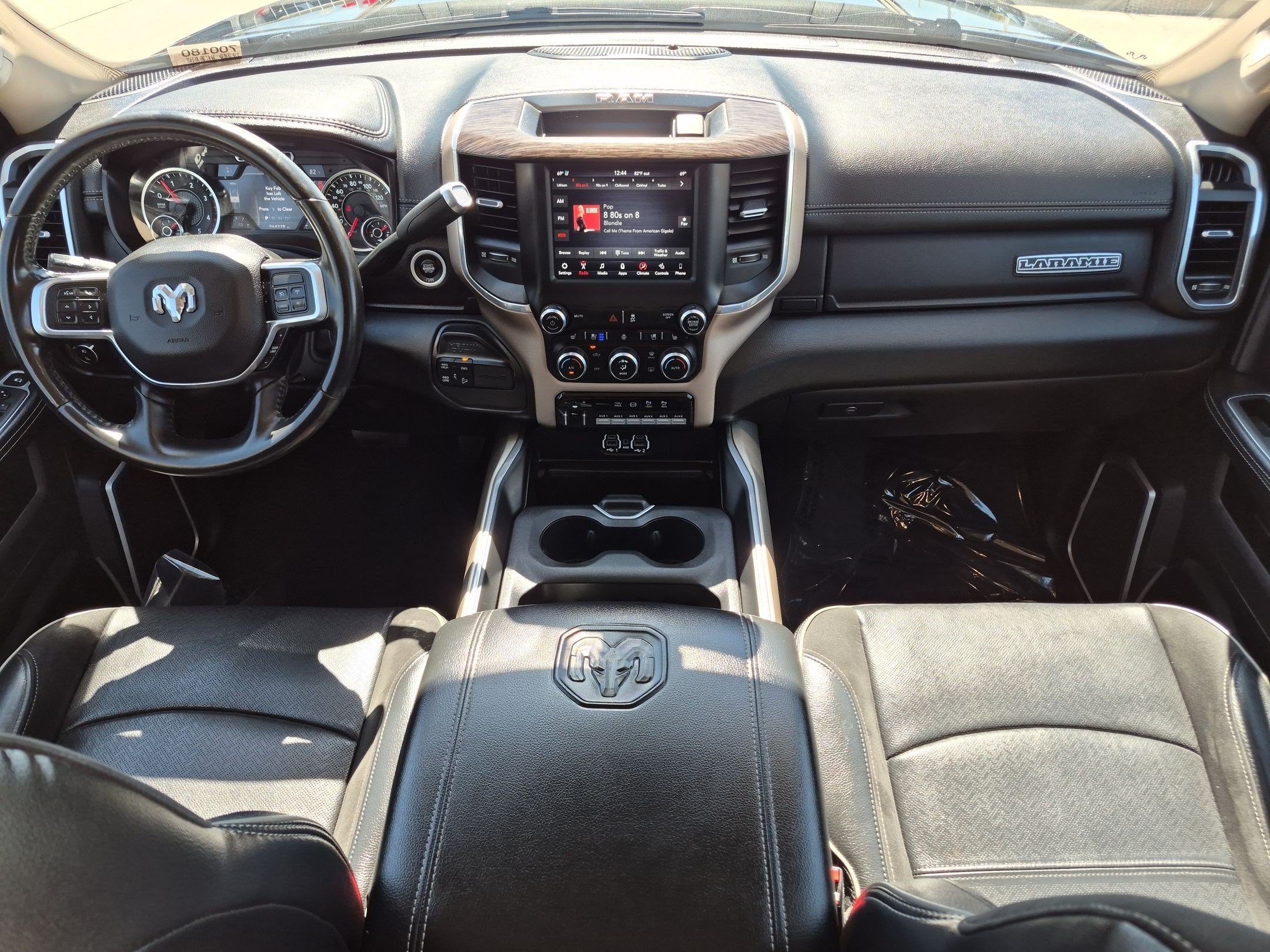 Used 2021 Diamond Black Crystal Pearlcoat Ram Laramie image 25