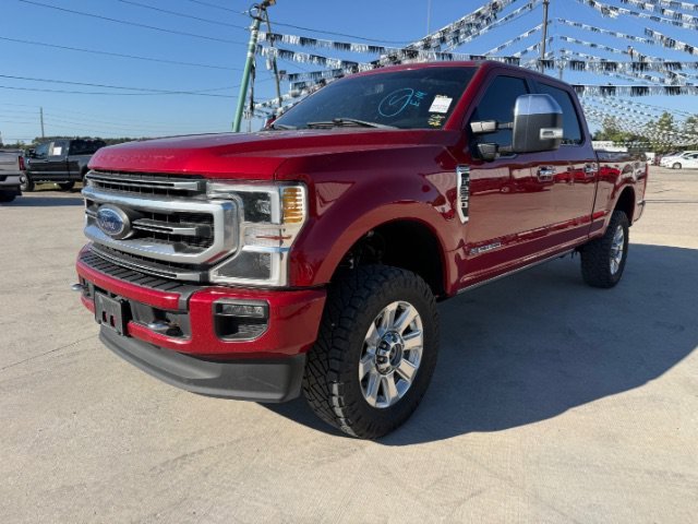 Used 2020 Red Ford Platinum image 1