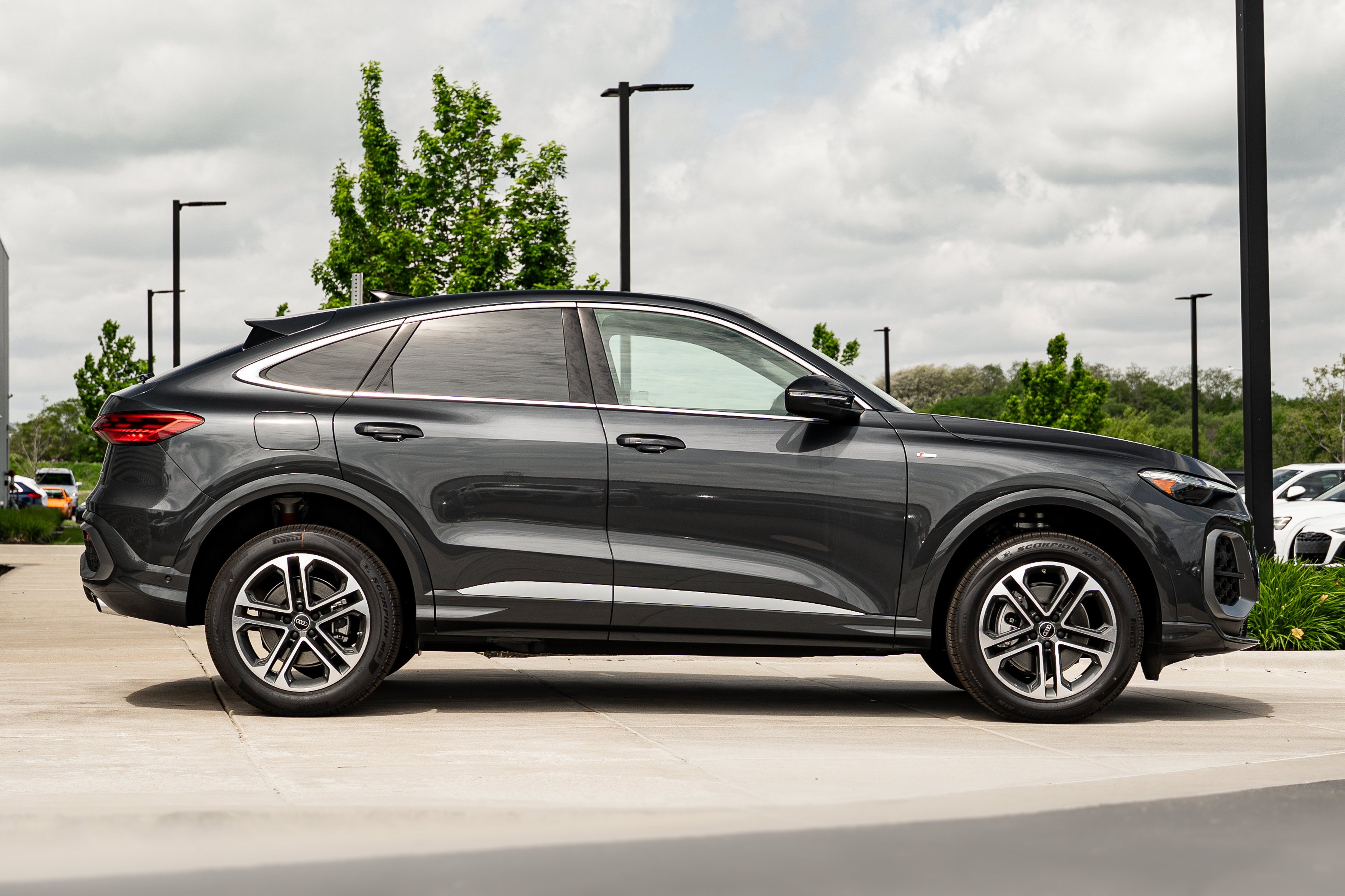 New 2026 Gray Audi Premium Plus image 3