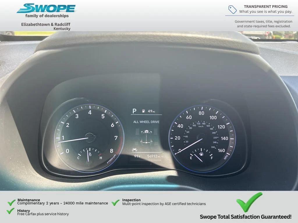 Used 2020 Pulse Red Hyundai Limited image 14