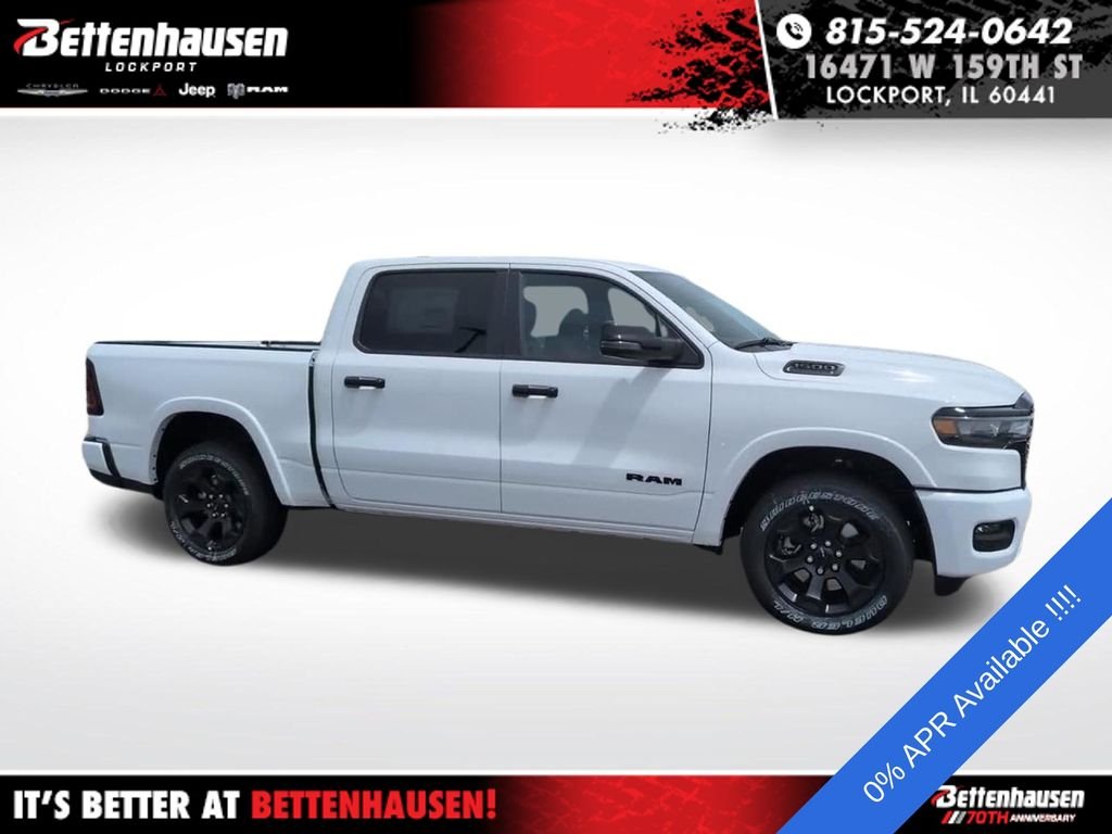 New 2026 Bright White Clear-Coat Exterior Paint RAM Big Horn image 6