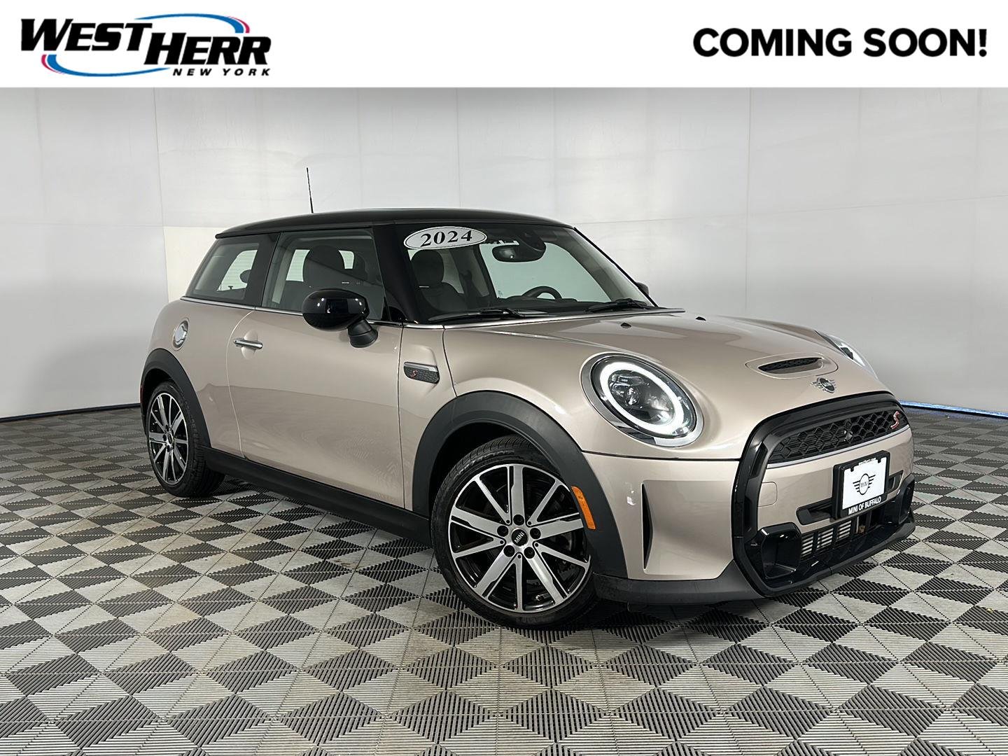 Used 2024 Rooftop Grey Metallic MINI Cooper S image 1