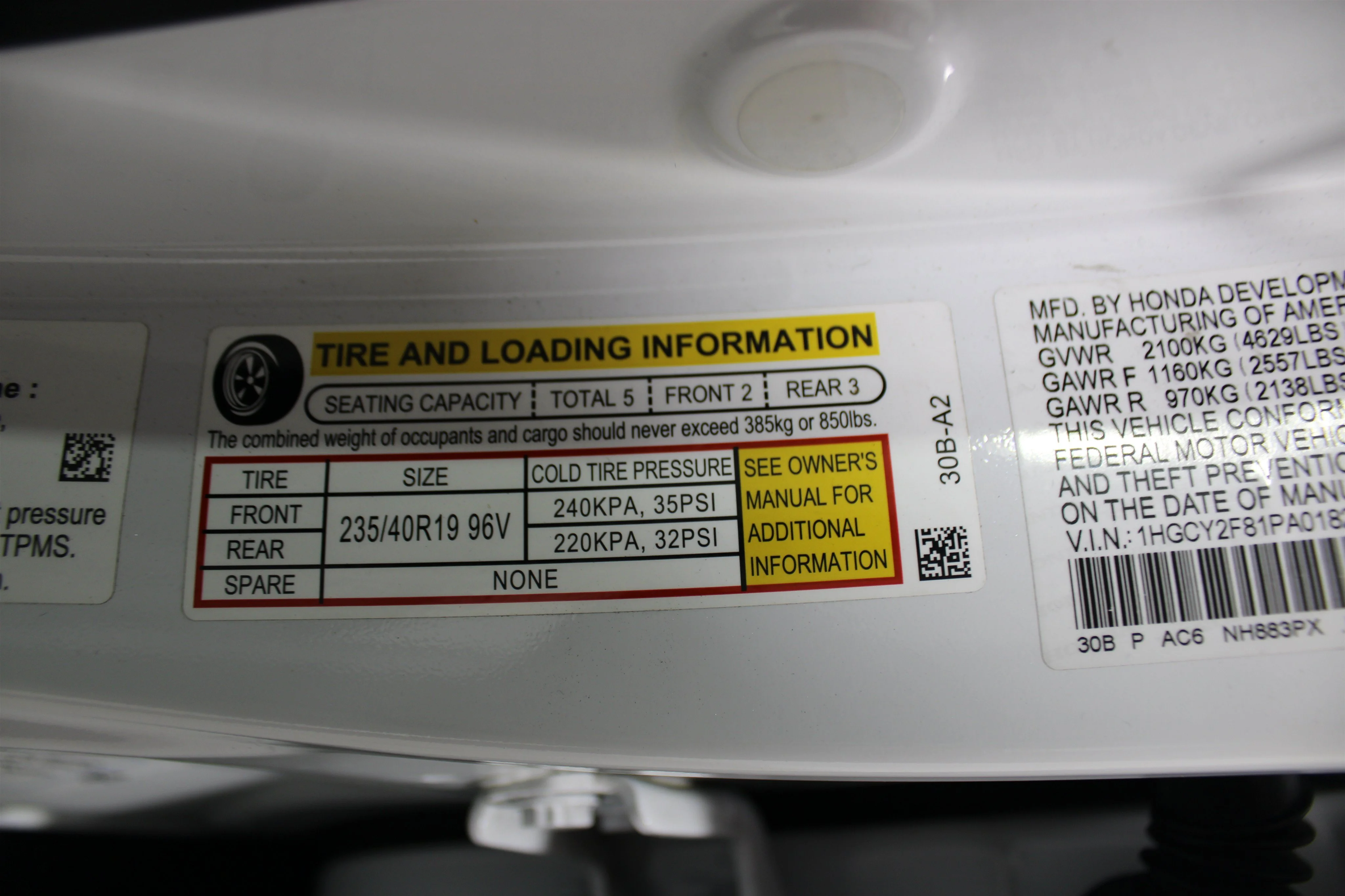 Used 2023 WHTIE Honda Touring image 34