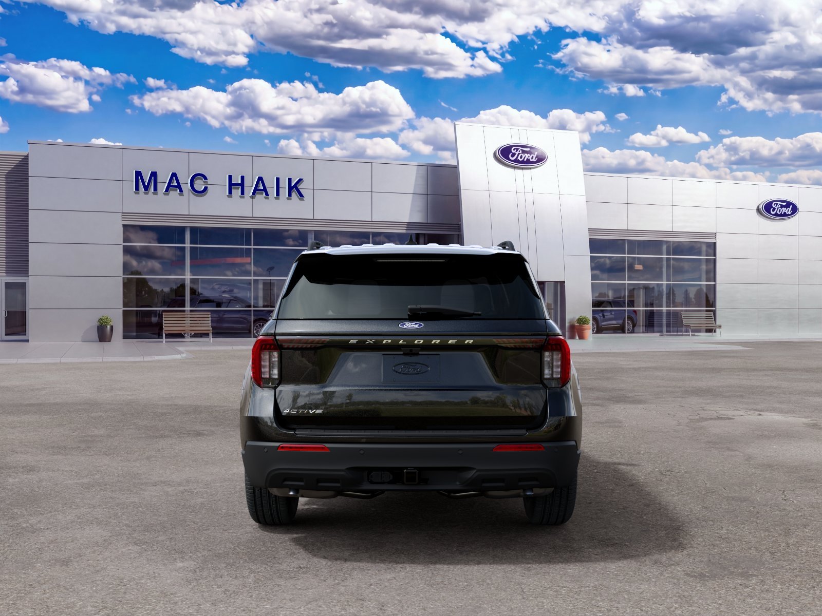 New 2027 Agate Black Metallic Ford Active image 30