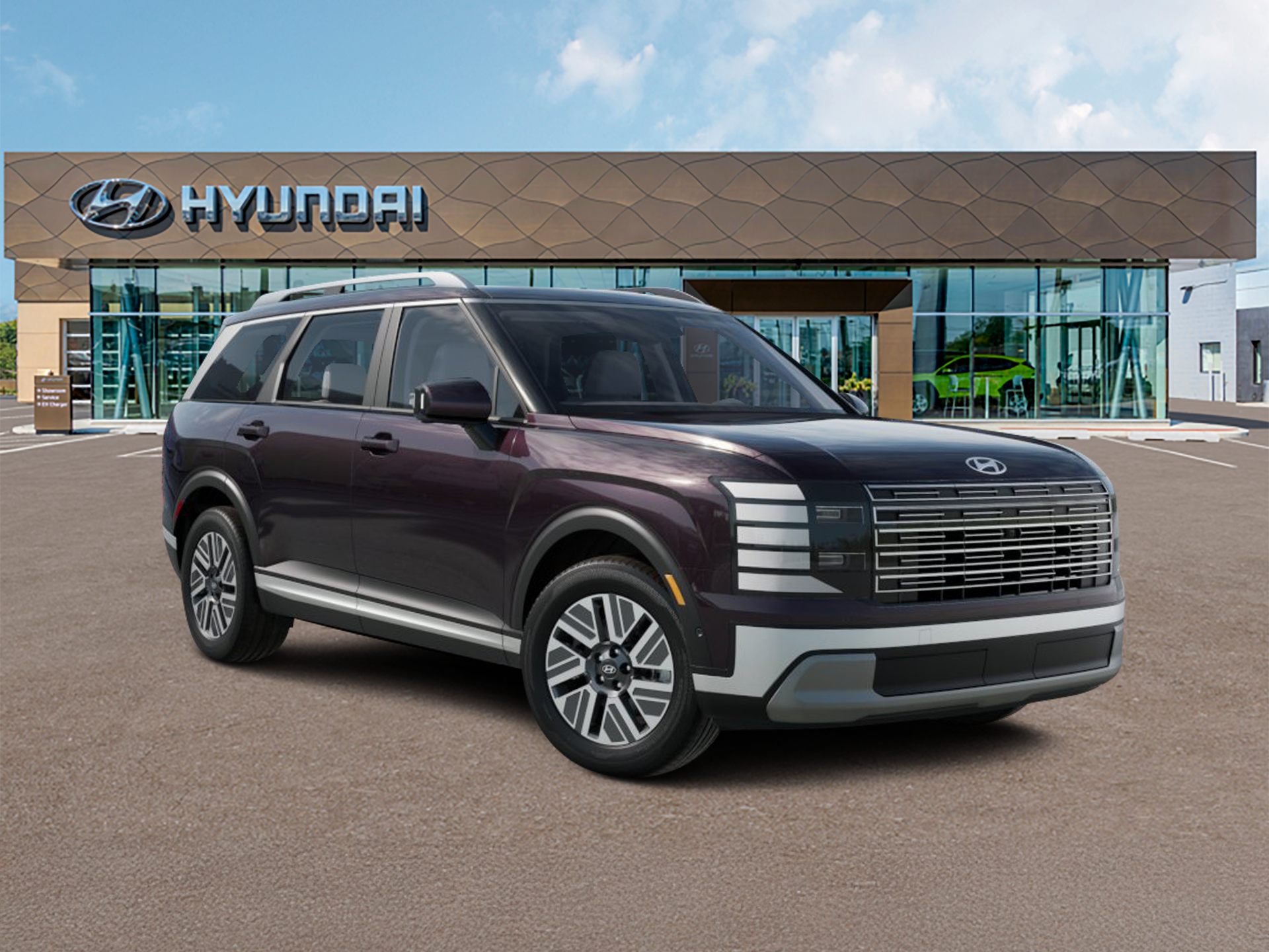 New 2026 Maroon Hyundai SEL Premium image 7