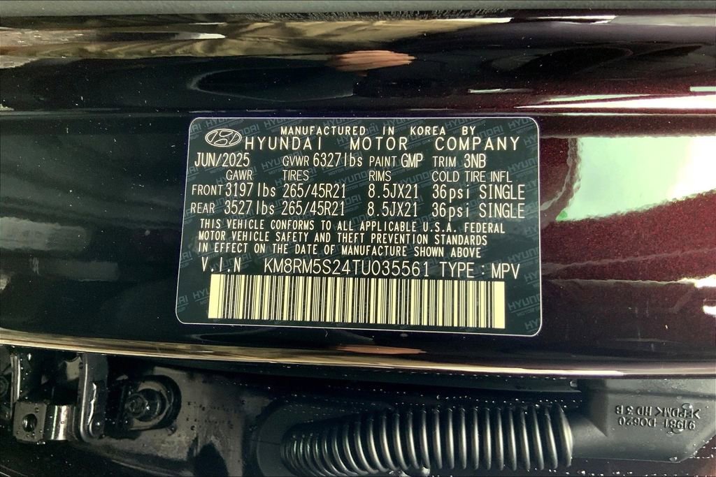 New 2026 Galaxy Maroon Pearl Hyundai Calligraphy FWD image 28