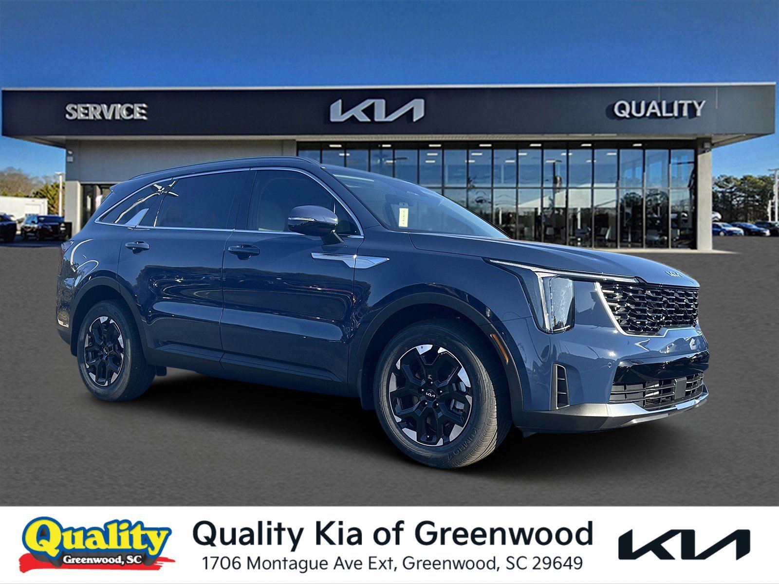 New 2026 Midnight Lake Blue Kia S image 1