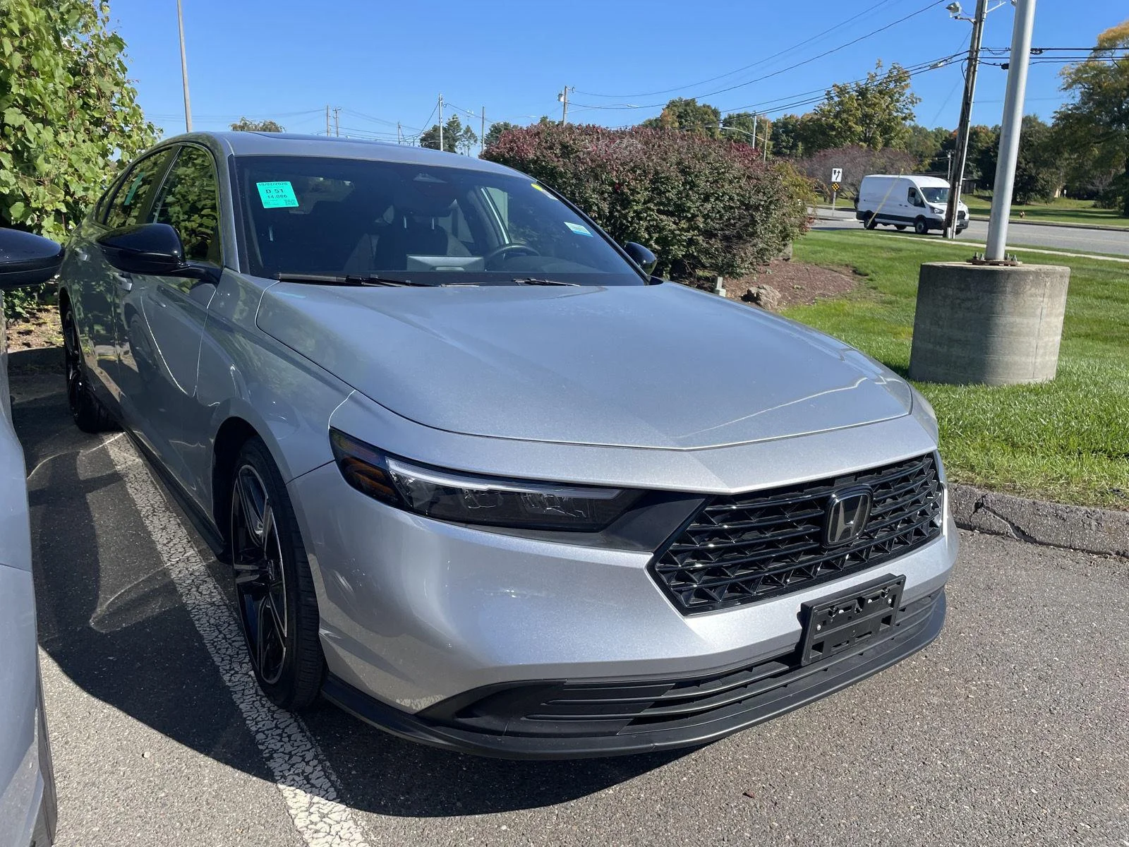 Used 2024 Solar Silver Metallic Honda Sport image 1