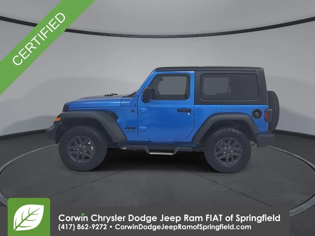 Certified Used 2024 Blue Jeep Sport S image 14