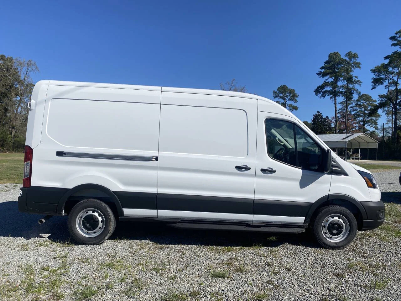 New 2026 Oxford White Ford Cargo Van image 7