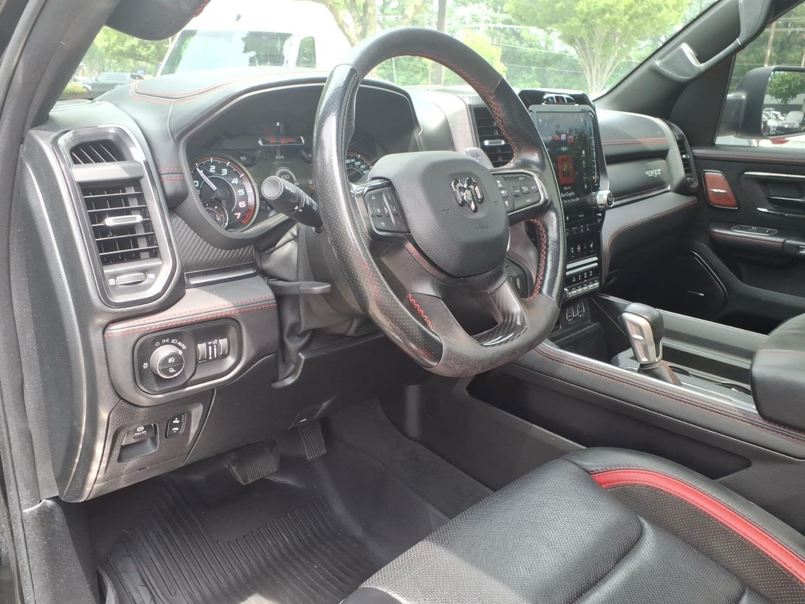 Used 2021 Diamond Black Crystal Pearlcoat Ram TRX image 28