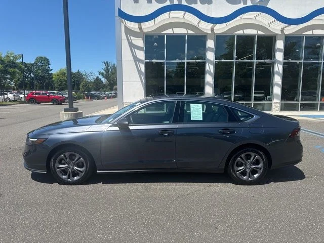 Certified Used 2023 Meteorite Gray Metallic Honda EX image 5