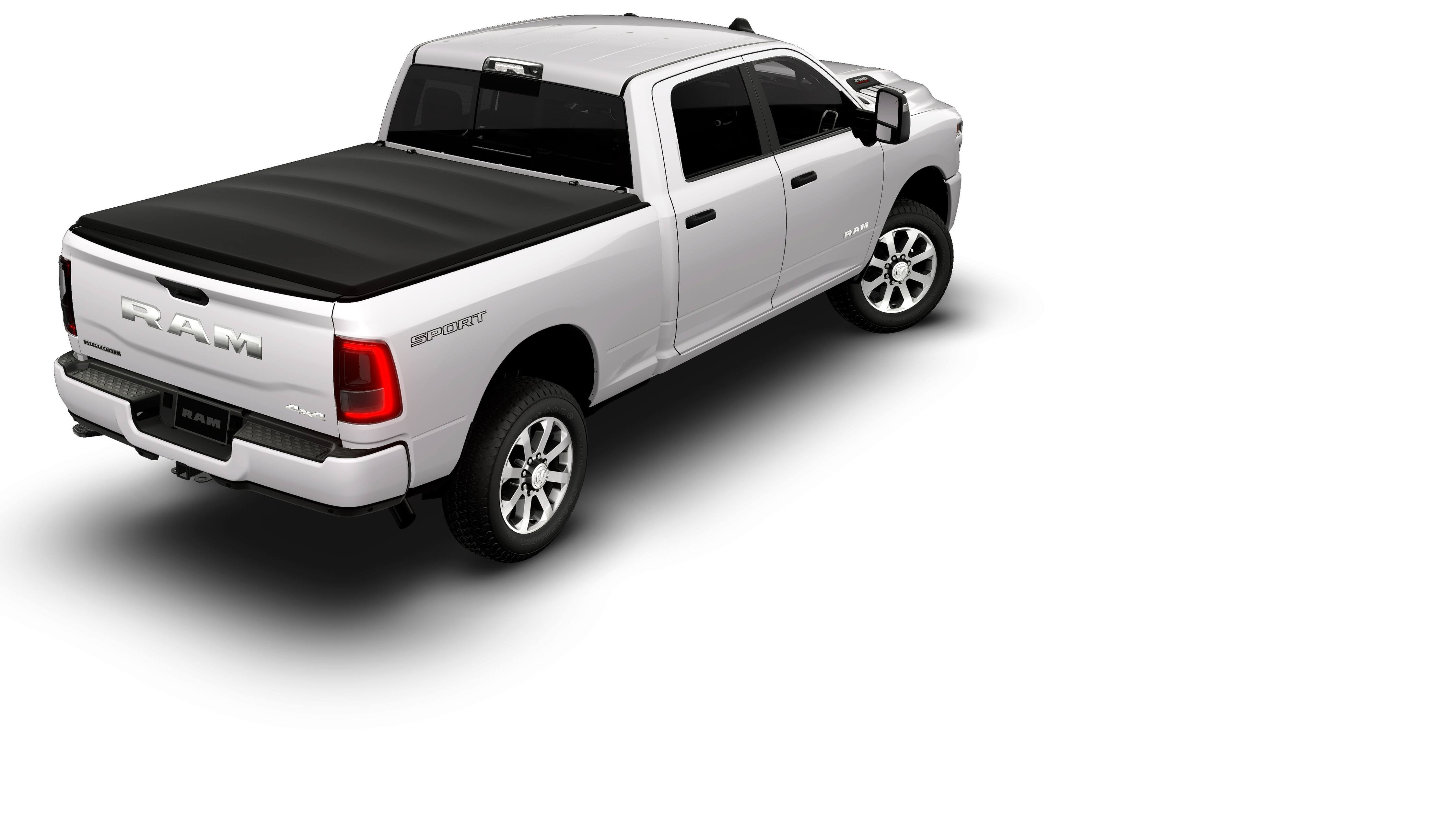 New 2026 Bright White Clear-Coat Exterior Paint RAM BIG HORN image 14