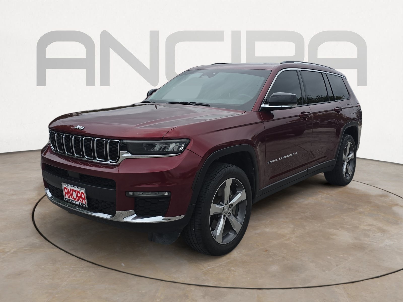 Used 2021 Velvet Red Pearlcoat Jeep Limited image 6