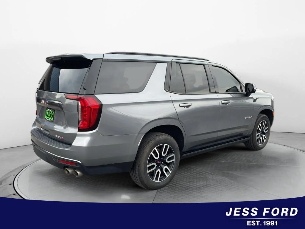 Used 2022 Satin Steel Metallic GMC AT4 image 6