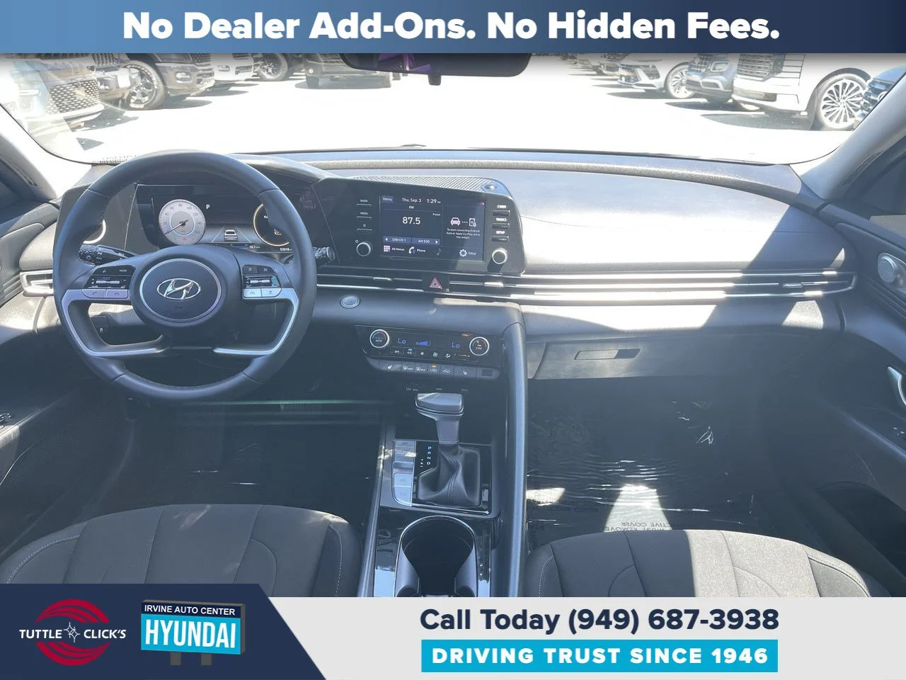 Used 2022 Intense Blue HYUNDAI SEL image 21