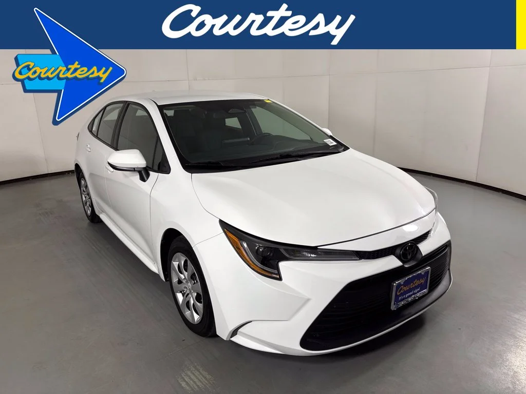 Used 2024 White Toyota LE image 1