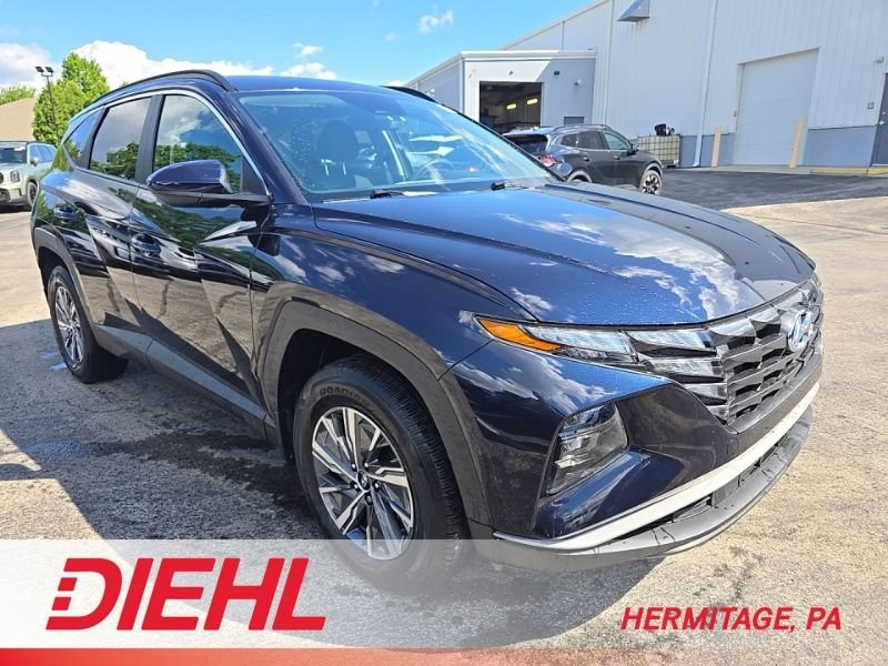 Used 2024 Blue Hyundai Blue image 1
