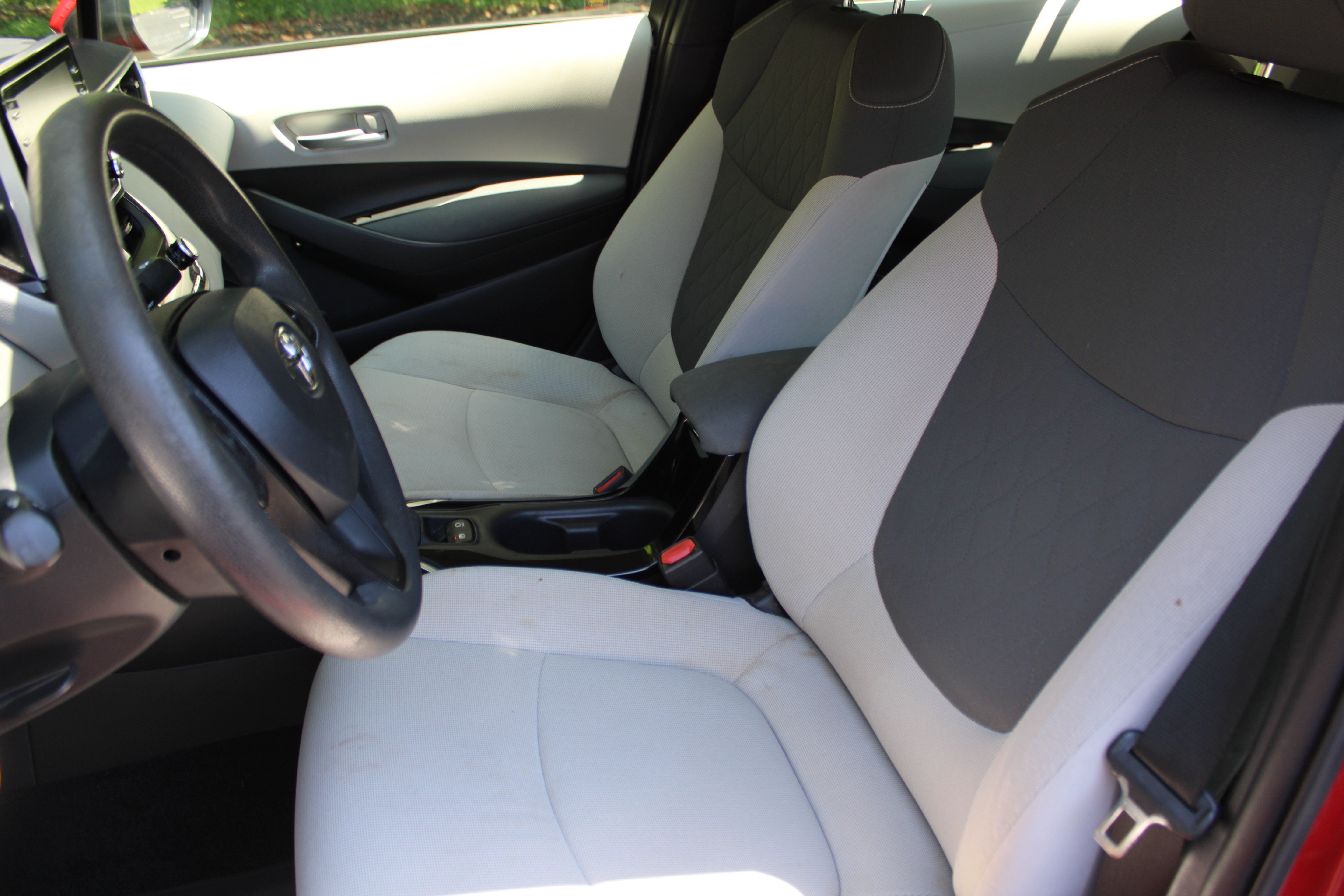Used 2020 Barcelona Red Metallic Toyota LE image 18