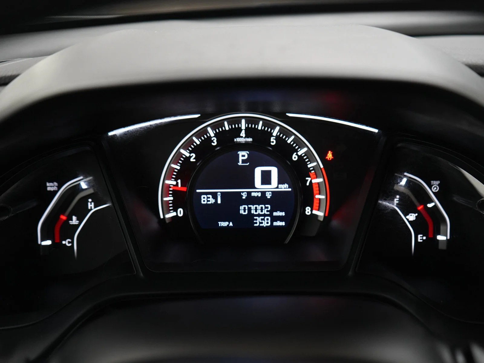 Used 2017 White Honda LX CVT image 22