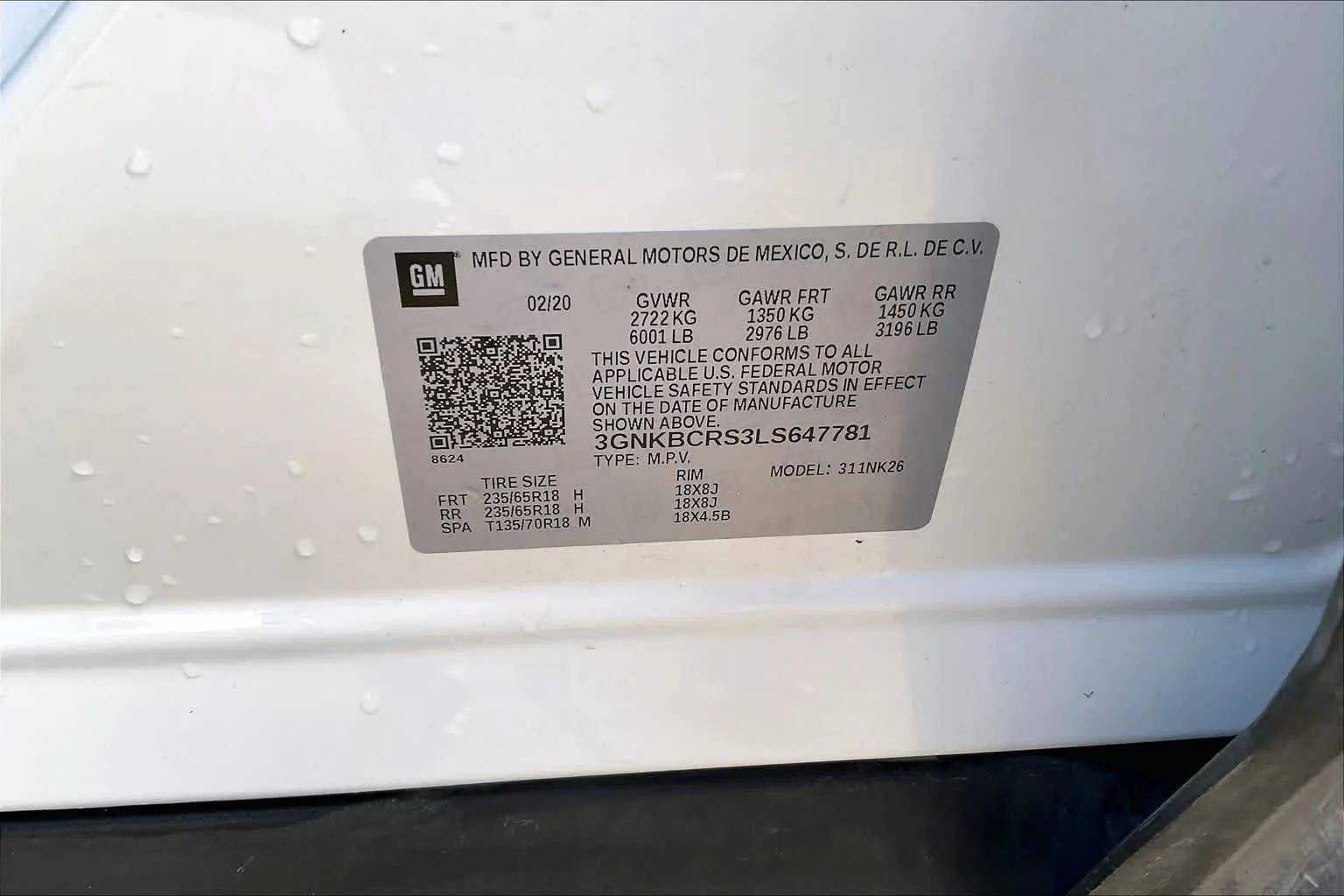 Used 2020 Summit White Chevrolet LT image 31
