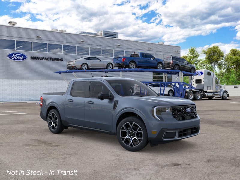 New 2026 Azure Gray Metallic Tri-Coat Ford Lariat® image 1