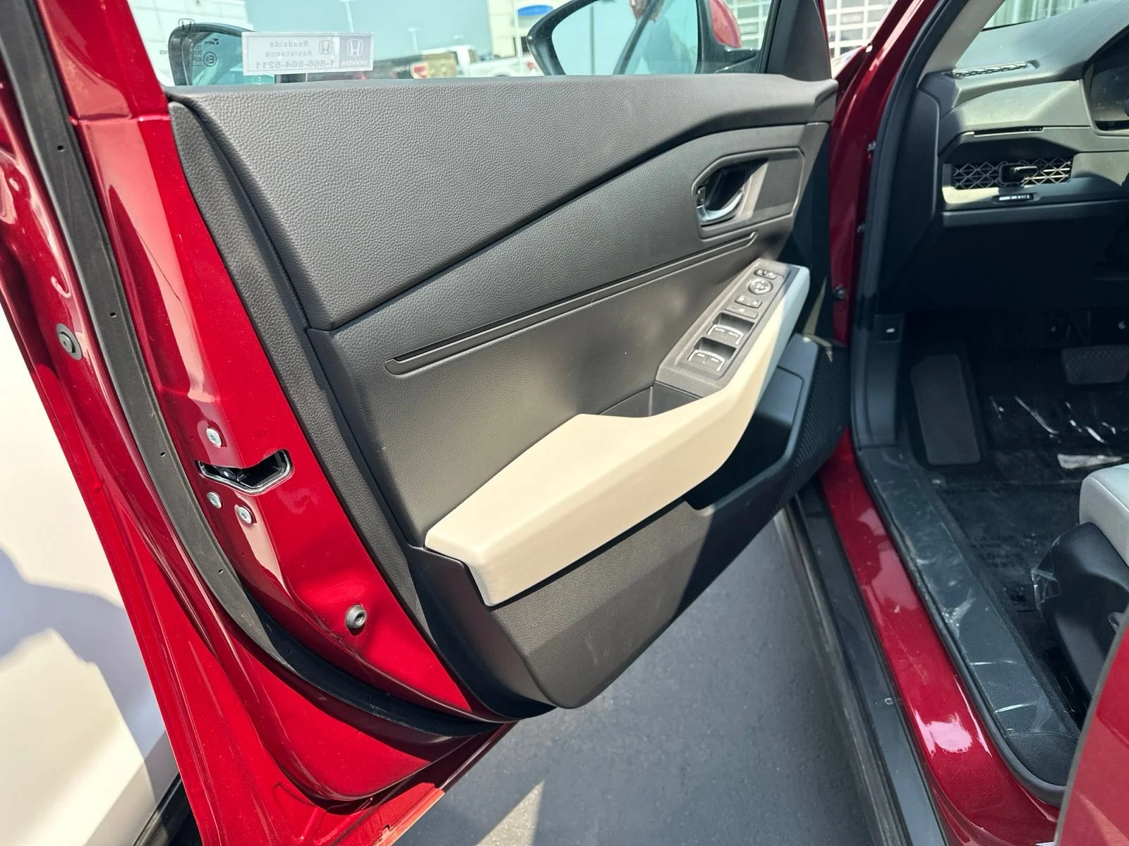 New 2026 Radiant Red Metallic Honda LX image 14