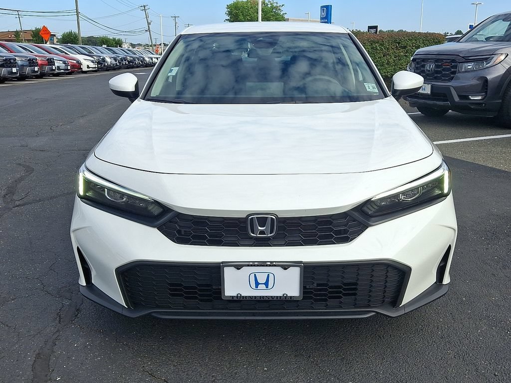 Certified Used 2025 Platinum White Pearl Honda 4D LX image 32