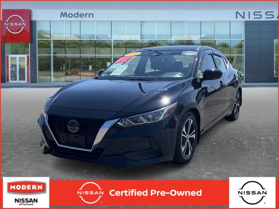Used 2020 Super Black Nissan SV image 1