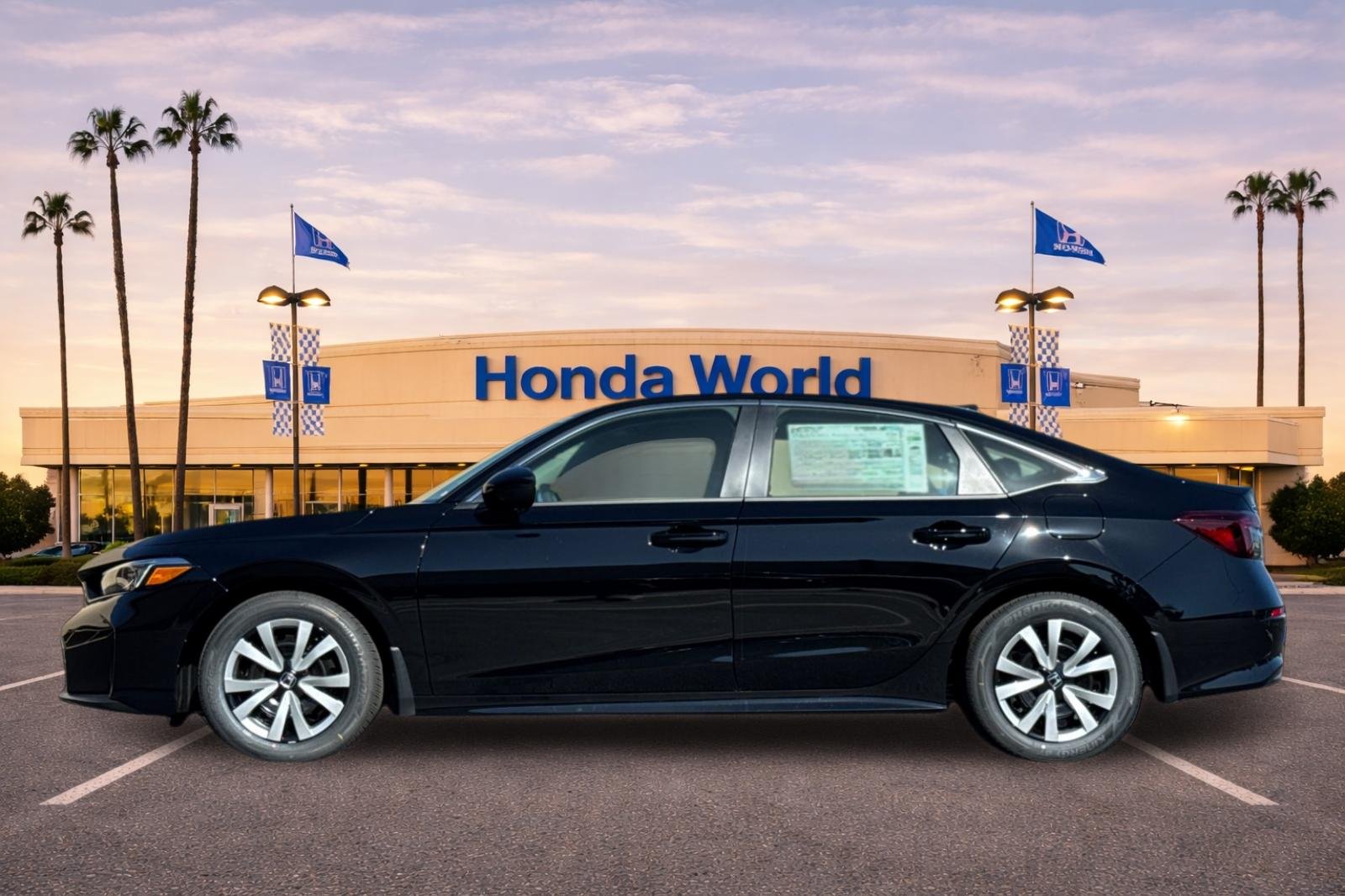 New 2026 Crystal Black Pearl Honda LX image 7