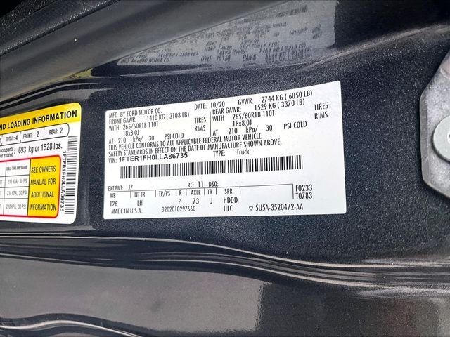 Used 2020 Magnetic Ford XLT image 8