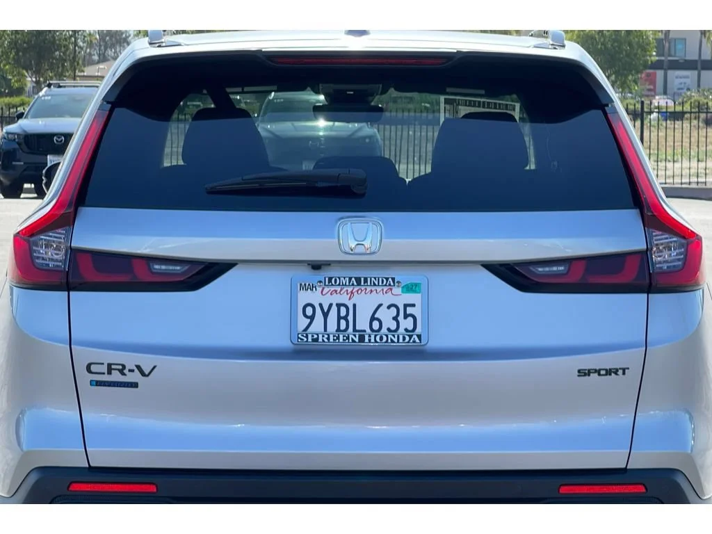 Certified Used 2026 Solar Silver Metallic Honda 2WD Sport-L Hybrid image 106