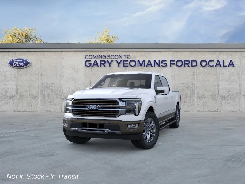 New 2026 Star White Metallic Tri-Coat Ford King Ranch® image 2