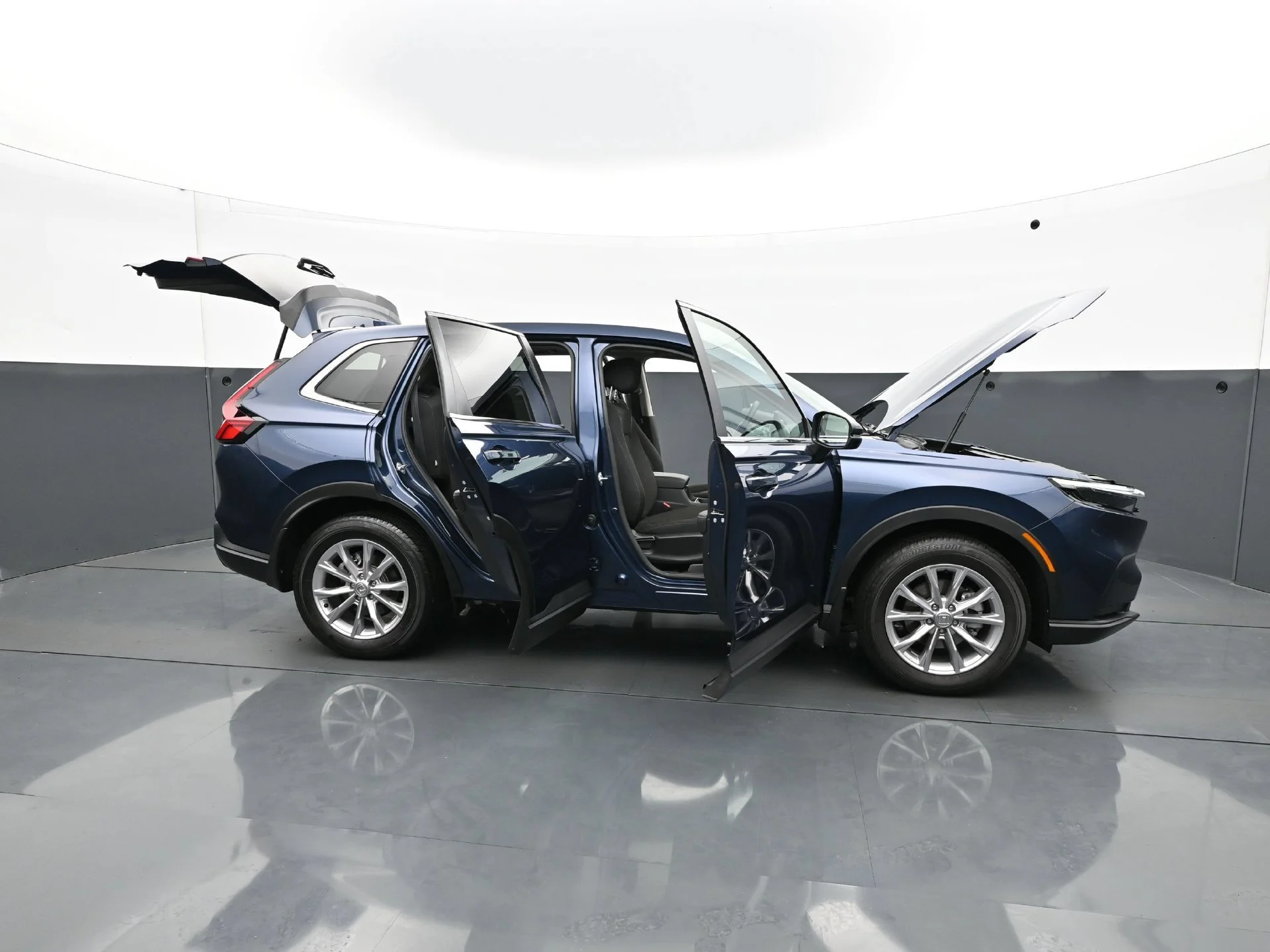 Used 2024 Blue Honda 5D WAGON EX AWD image 39