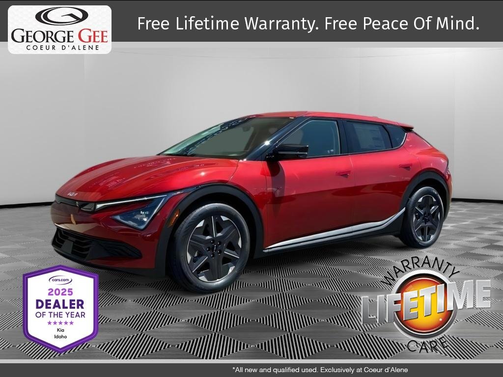 Runway Red 2025 Kia EV6 Light Long Range AWD SUV / Crossover All-Wheel Drive