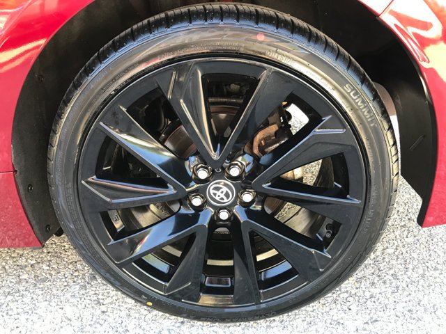 Certified Used 2022 Ruby Flare Pearl Toyota SE Nightshade image 10