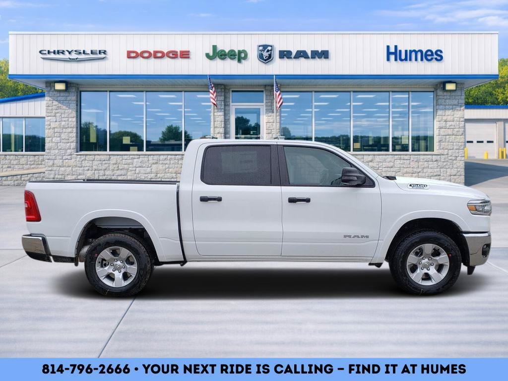 New 2026 Bright White Clear-Coat Exterior Paint RAM Big Horn image 2