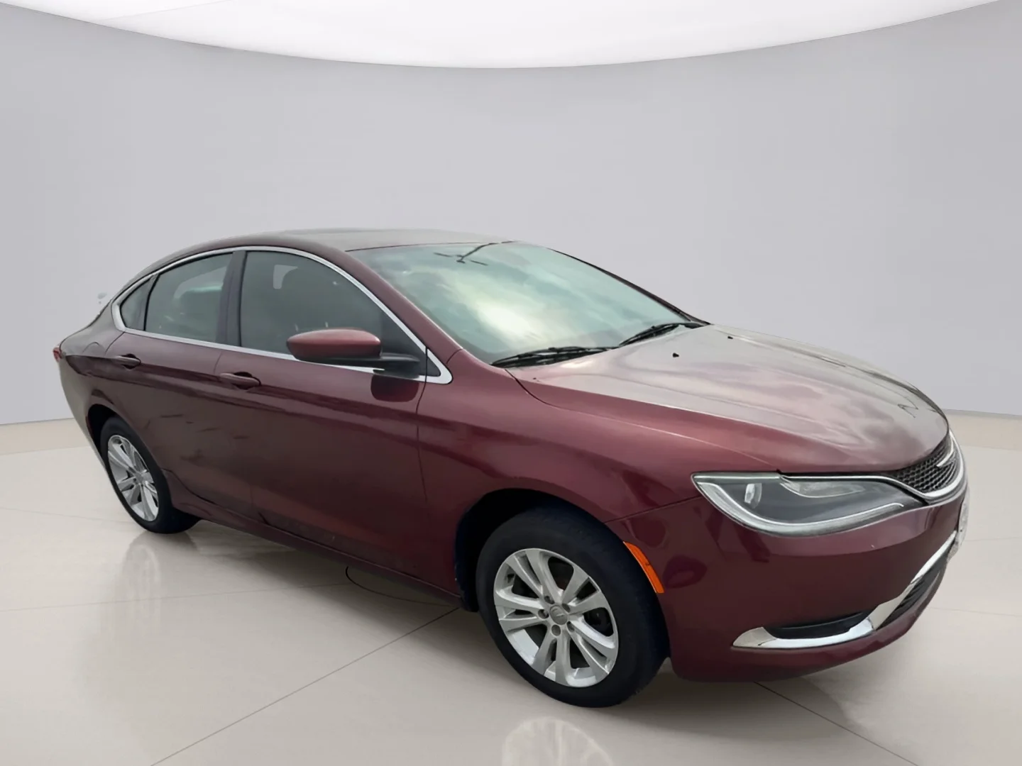 Used 2017 Red Chrysler LIMITED image 2