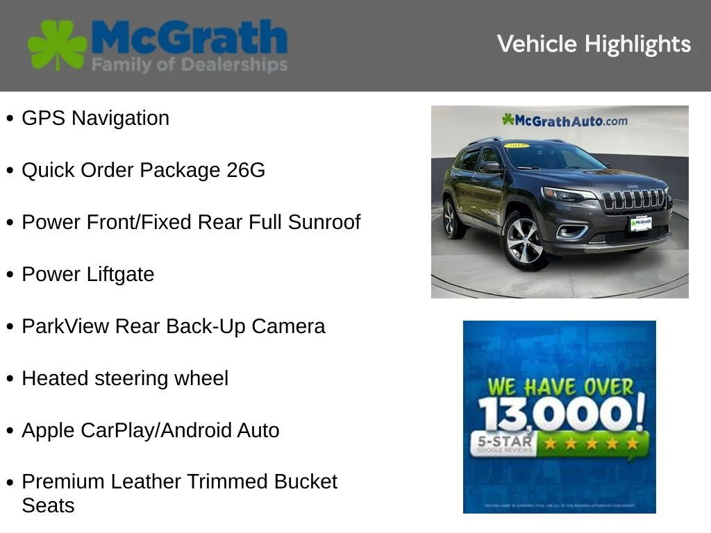 Used 2019 Gray Jeep Limited image 6