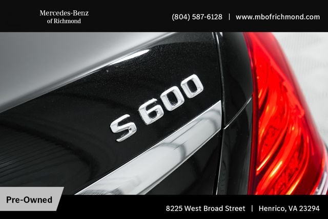 Used 2016 Black Mercedes-Benz Maybach S 600 image 54