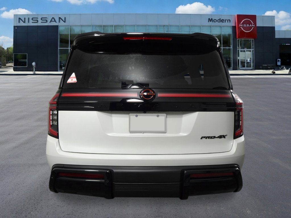 New 2026 Aspen White Tricoat/Super Black Nissan PRO-4X image 4