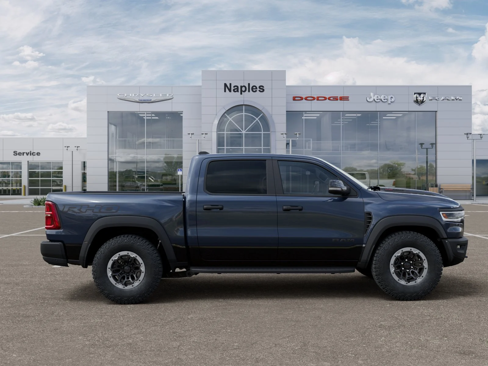 New 2026 Forged Blue Metallic Exterior Paint RAM RHO image 47