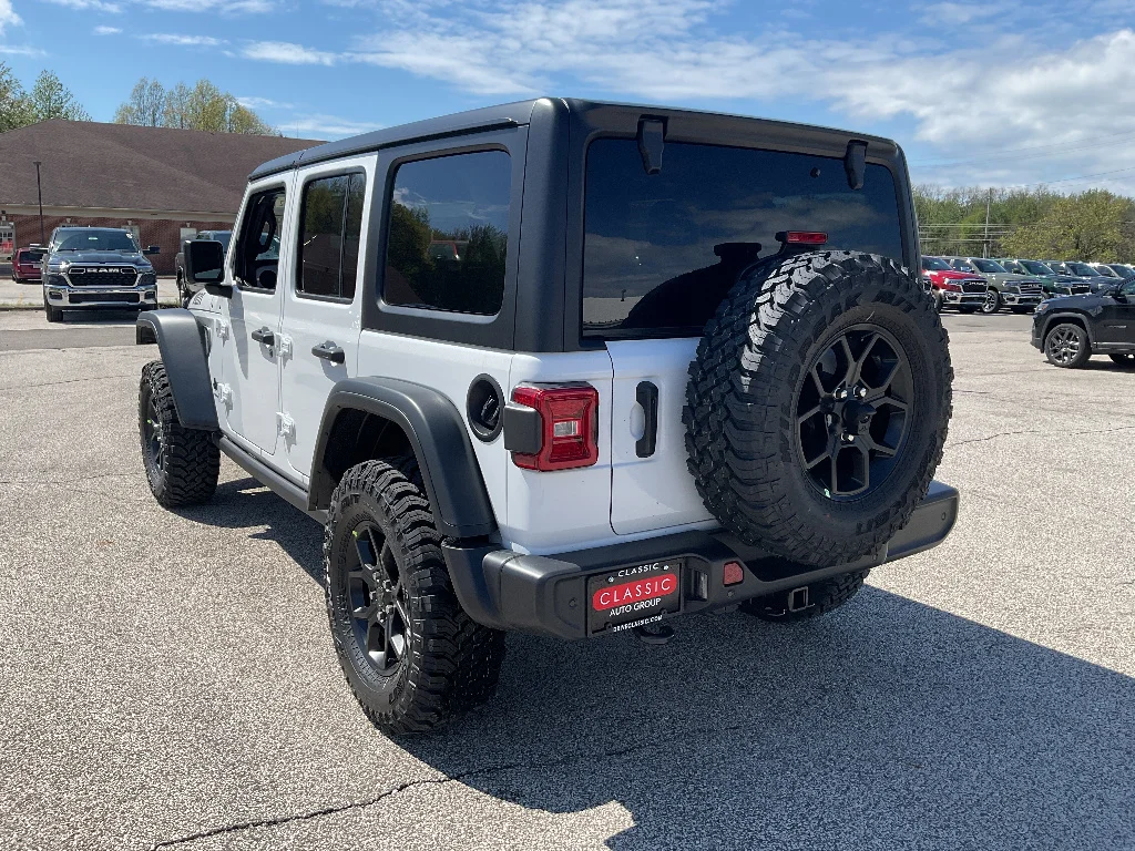 New 2026 Bright White Clearcoat Jeep Willys image 5