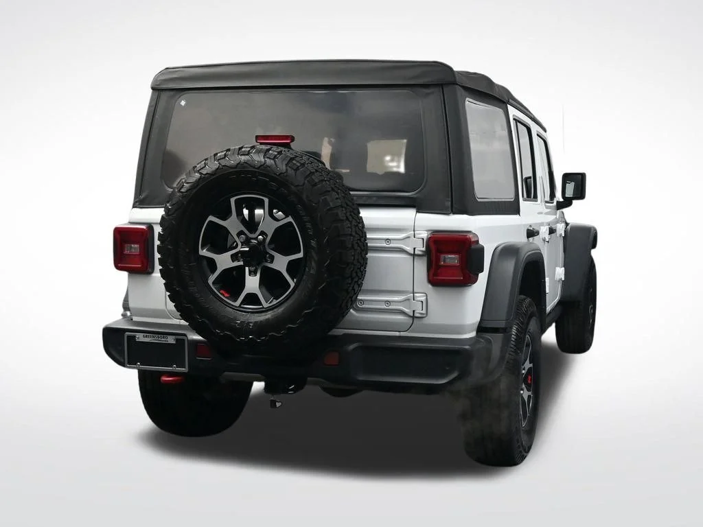 Used 2021 White Jeep Unlimited Rubicon image 6