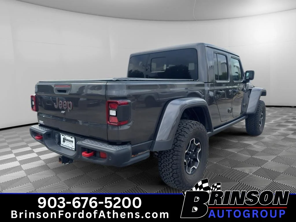 Used 2020 Granite Crystal Metallic Clearcoat Jeep Rubicon image 5