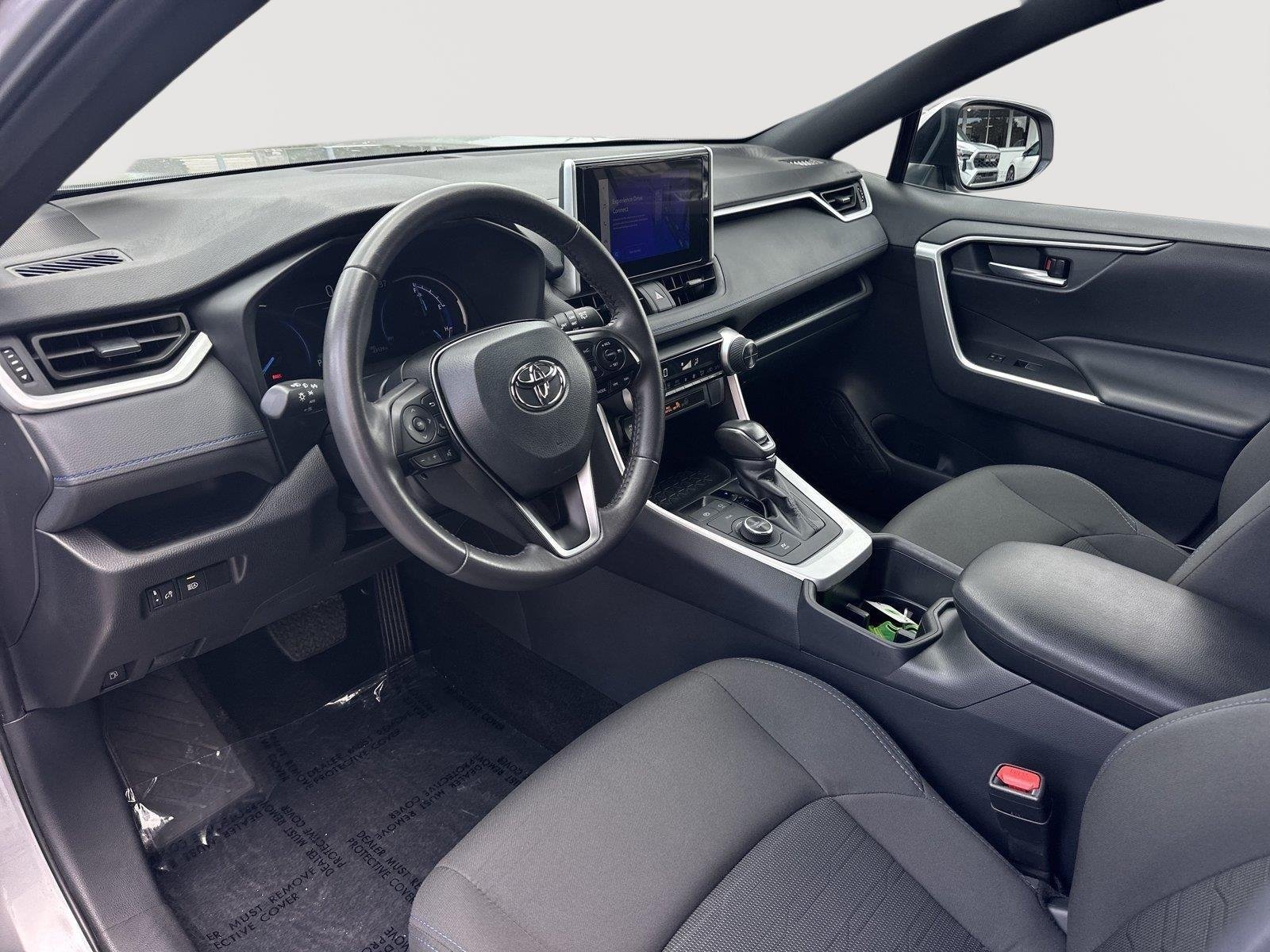 Used 2025 Silver Sky Metallic Toyota Hybrid SE image 9