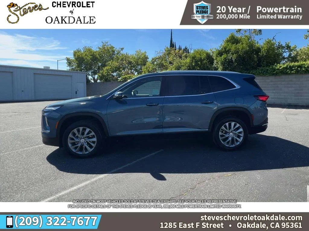 Certified Used 2025 Ocean Blue Metallic Buick Preferred image 7